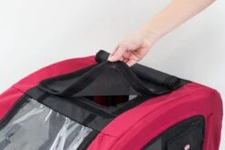 Trixie Hondenfietskar Zwart / Rood - 75X63X68 CM -Huisdierbenodigdheden 1200x800 61