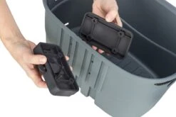 Trixie Stuur-Fietsmand Kunststof Grijs - 42X30X39 CM TOT 5 KG -Huisdierbenodigdheden 1200x800 80