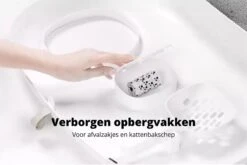 MakeSure Kattenbak Met Lade - Groen - 60 X 38 X 45 Cm - Design -Huisdierbenodigdheden 1200x801 18