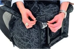 Flamingo - Hondenbuggy Smart City - Zwart - 32 X 29 X 52 Cm -Huisdierbenodigdheden 1200x804 4