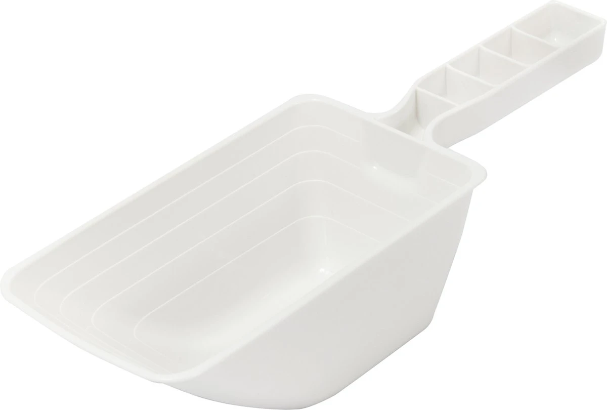 Iris Ohyama Air Tight Food Container Set Van 2 - ATS-C - Kunststof - 20 En 45 Liter - Transparant/Grijs - Met Schepje 5 Iris Ohyama Air Tight Food Container Set Van 2 - ATS-C - Kunststof - 20 En 45 Liter - Transparant/Grijs - Met Schepje - Afbeelding 5