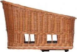 Basil Pasja Hondenfietsmand L - Achter - Riet - Inclusief MIK-adapterplaat - Large - 50 Cm - Bruin -Huisdierbenodigdheden 1200x812 2