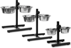 Relaxdays Hondenvoerbak Op Standaard - In Hoogte Verstelbaar - Dubbele Voerbak - Hondenbak - 2 X 2,15 Liter -Huisdierbenodigdheden 1200x812 3