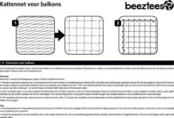 Beeztees - Kattennet - Voor Balkon - Transparant - 8x3 M -Huisdierbenodigdheden 1200x818 7