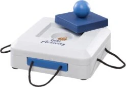 Trixie Dogtoy Dog Activity Strategy Game Gamble Box - Piepend Speelgoed - 15cm X 15cm X 9cm - Zwart/rood/oranje -Huisdierbenodigdheden 1200x826 2