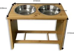 Merkloos Voerstation Voor Honden - Voerbak & Drinkbak - Honden Voerbakken - 15cm - 400ml -Huisdierbenodigdheden 1200x836 6