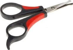 FERPLAST Trimschaar Oog/Oor - Rood - 14,2 X 6,9 X 8 Cm