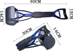 Hondenpoepschep – Poepschep – Poepgrijper - Poepschepper Voor Honden – Blauw - 60CM -Huisdierbenodigdheden 1200x840 2