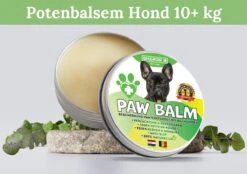 100% Natuurlijke Potenbalsem - Paw Balm - Voor Honden - Van 10-20 Kg - Beschermt Voetzooltjes - Tegen Kloven, Wondjes, Ontstekingen - Made In Holland -Huisdierbenodigdheden 1200x845 3