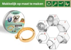 100% Natuurlijke Vlooienband Voor Honden - Oranje - Teken En Vlooien - Bevat Géén Schadelijke Pesticiden Als Fibronil, Flumetrine, Imidaclorid Of Diazinon - Geur Halsband -Huisdierbenodigdheden 1200x851 15
