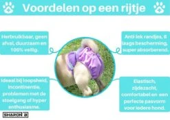 Loopsheidbroekje Hond - Bruin - Maat XL - Voor Grote Honden - Herbruikbaar - Hondenbroekje - Hondenluier - Loopsheid - Ongesteldheid - Voorkomt Ongewenste Zwangerschappen Bij Teefjes - Milieuvriendelijk - Verantwoord - Perfecte Pasvorm -Huisdierbenodigdheden 1200x851 17