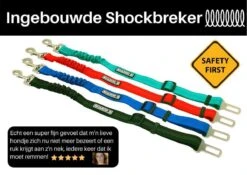 Autogordel Voor Honden - Rood - Voor Optimale Veiligheid Onderweg Voor Hond En Baasje - Schok Absorberend - Hondengordel - Voor Alle Honden - Bestand Tegen Grote Krachten - Geschikt Voor Bijna Alle Auto's -Huisdierbenodigdheden 1200x851