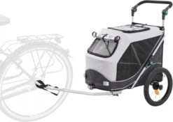 Trixie Hondenfietskar Opvouwbaar Grijs 90 X 63 X 95 Cm -Huisdierbenodigdheden 1200x852 4