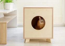 Catandwood Kattenhuis - Kattenbakcontainer - Kattenbak Ombouw - Hout -Huisdierbenodigdheden 1200x856 12
