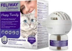 Feliway Optimum - Startset - 1 Verdamper Met 1 Vulling - 48 Ml - Anti-stress Voor Kat -Huisdierbenodigdheden 1200x856 8