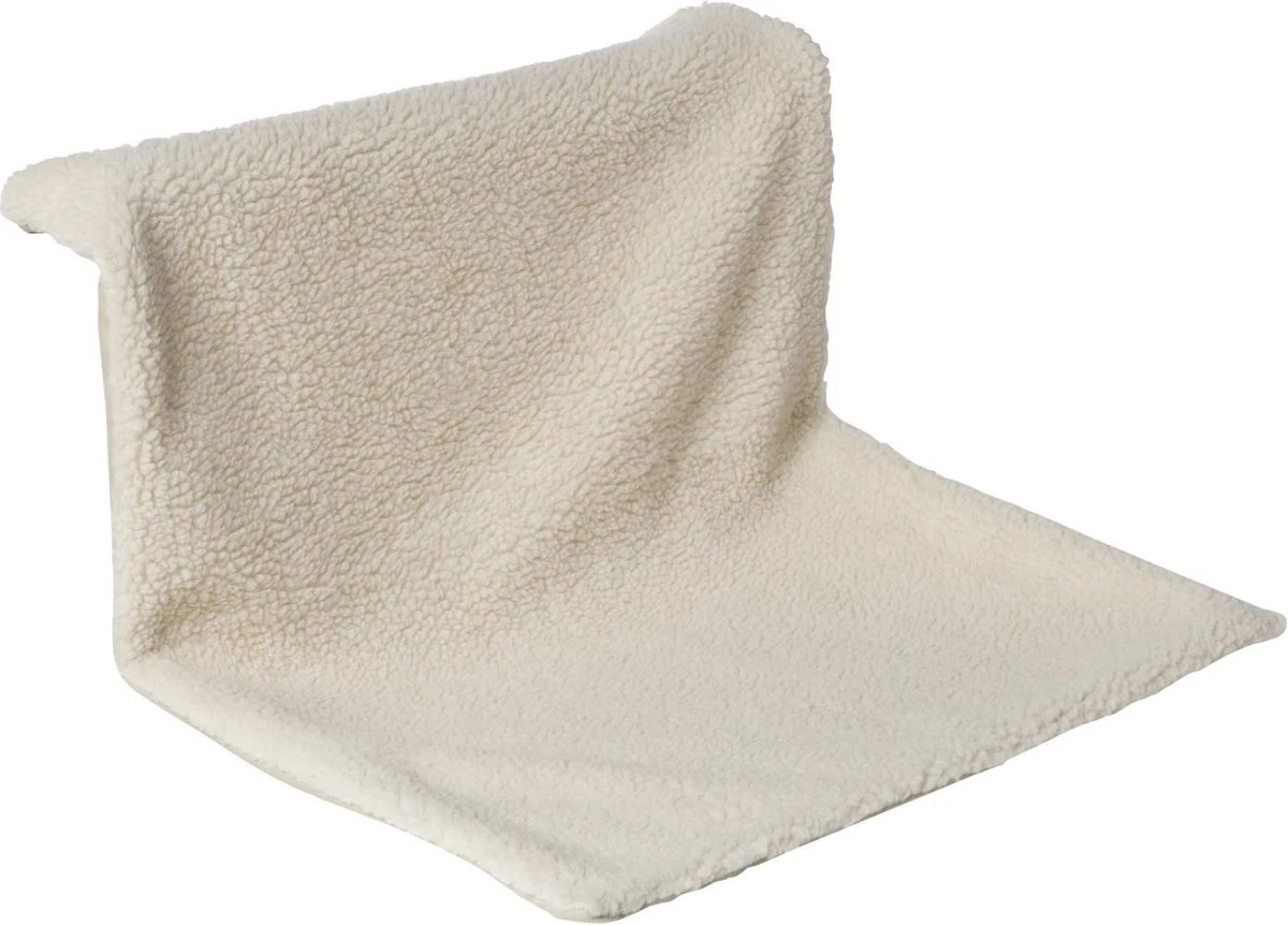 Adori Hangmat Verwarming Lambskin - Wit - 50 X 38 Cm 1 Adori Hangmat Verwarming Lambskin - Wit - 50 X 38 Cm