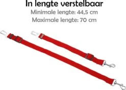 *** Hondenriem Autogordel - Veilig Onderweg - Gordel Riem Autogordel - Seat Belt-van Heble® *** -Huisdierbenodigdheden 1200x863