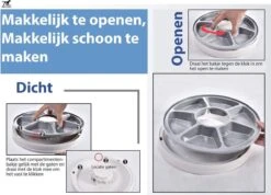 PetFriends Automatische Voerbak Voor Hond En Kat - Incl. Batterijen - Voerautomaat Met 6 Compartimenten - 24 Uurs Timer - Elektrische Voederbak -Huisdierbenodigdheden 1200x867 2