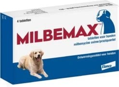 Milbemax Grote Hond 2x2 Tabletten - 1 ST à 2 X 2 TABL -Huisdierbenodigdheden 1200x878