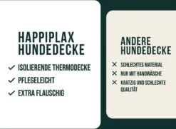 Happilax Fluffy Hondendeken Voor Auto & Bank, Wasbare Hondenmat Voor Op Reis, Grijs, L -Huisdierbenodigdheden 1200x880 6