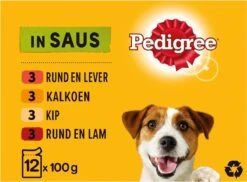 Pedigree Adult Honden Natvoer - Vlees & Gevogelte In Saus - 48 X 100g -Huisdierbenodigdheden 1200x884 4