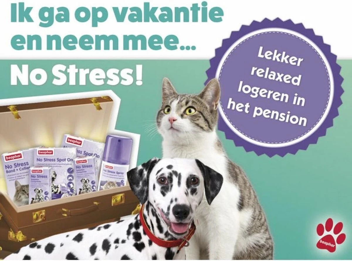 Beaphar No Stress Spray Hond - Kat 125 Ml 2 Beaphar No Stress Spray Hond - Kat 125 Ml - Afbeelding 2