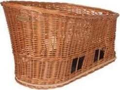 Basil Pasja Hondenfietsmand L - Achter - Riet - Inclusief Bevestigingssysteen - Large - Bruin - 50 Cm -Huisdierbenodigdheden 1200x893 3
