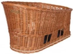 Basil Pasja Hondenfietsmand L - Achter - Riet - Inclusief MIK-adapterplaat - Large - 50 Cm - Bruin -Huisdierbenodigdheden 1200x897 6