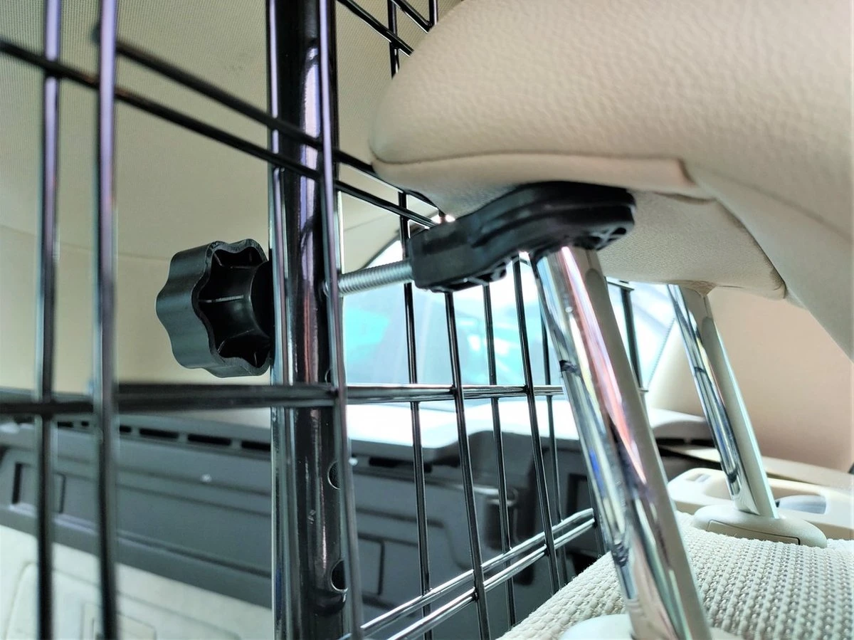 Nobleza RLJ - Hondenrek Auto - Universeel - Autorek Hond - Kofferbak - Bagagerek - Verstelbaar 9 Nobleza RLJ - Hondenrek Auto - Universeel - Autorek Hond - Kofferbak - Bagagerek - Verstelbaar - Afbeelding 9