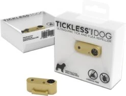 TICKLESS Teek En Vlo Afweer MINI HOND - GOUD (oplaadbare Versie Die Extra Lang Meegaat) -Huisdierbenodigdheden 1200x908 4