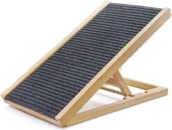 Viervoetjes - Loopplank Voor Honden Hout - Anti Slip - 70 CM