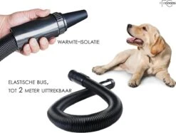 Forgoods Professionele Hondenfohn - Waterblazer Voor Honden - Hondenfohn Met 4 Opzetstukken - 2800W Verstelbaar Vermogen - Roze -Huisdierbenodigdheden 1200x910