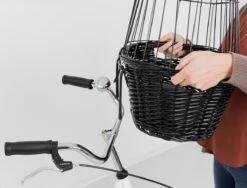 Trixie Wilgen Fietsmand Voorop Zwart Met Kussen En Kap - 50X41X35 CM -Huisdierbenodigdheden 1200x911 6