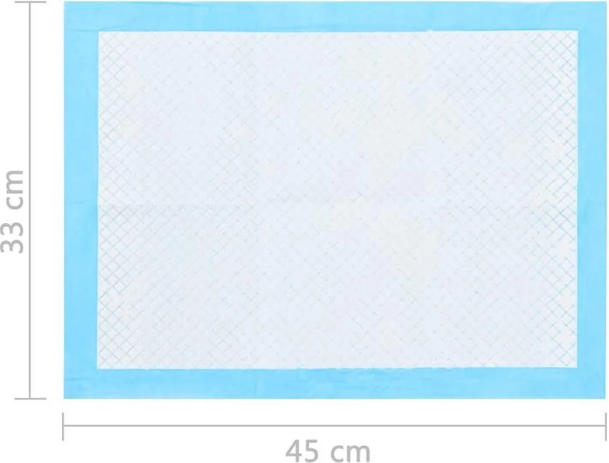 VidaXL Huisdierentrainingsdoekjes 200 St 45x33 Cm Nonwoven Stof 10 VidaXL Huisdierentrainingsdoekjes 200 St 45x33 Cm Nonwoven Stof - Afbeelding 10