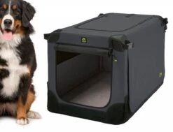 Maelson Soft Kennel - Robuuste Hondenbench Van Zacht Materiaal - Opvouwbare Kennel Met Stevig Stalen Binnenframe - Zwart/antraciet - XXS / XS / S / M / L / XL / XXL - 72 S -Huisdierbenodigdheden 1200x918 6
