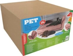 Maxxpro Katten- En Hondenbank - Roze - Verhoogd Met Houten Poten - Fluweel Materiaal - 90 X 44 X 34 CM - Huisdieren Tot 80 KG -Huisdierbenodigdheden 1200x922 5