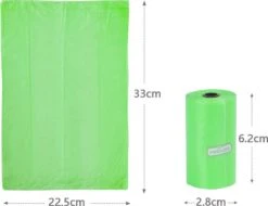 Nobleza 48QIC - Poepzakjes - 450 Stuks - Afbreekbare Hondenpoepzakjes Met Dispenser - 30 Rollen -Huisdierbenodigdheden 1200x923 4