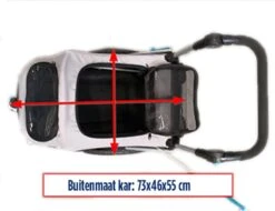 Trixie Hondenfietskar Opvouwbaar Grijs 90 X 63 X 95 Cm -Huisdierbenodigdheden 1200x924 3