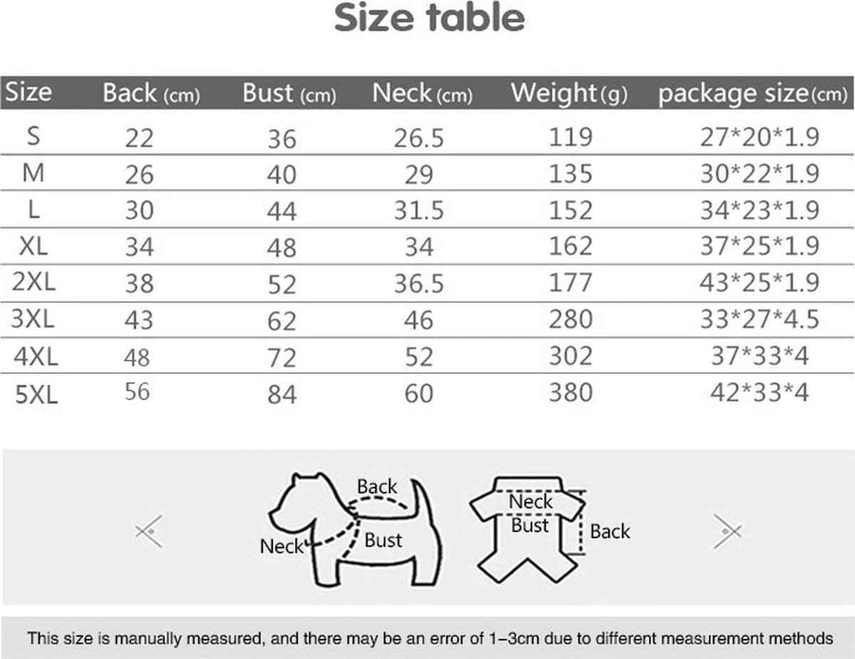 Nixnix - Honden Jas - Maat 3XL - Hondenjas - Kleine Hond - Grote Hond - Waterafstotend - Gevoerd Met Rits - Warme Hondenjas 2 Nixnix - Honden Jas - Maat 3XL - Hondenjas - Kleine Hond - Grote Hond - Waterafstotend - Gevoerd Met Rits - Warme Hondenjas - Afbeelding 2
