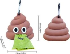 Merkloos Hondenpoepzakjes Dispenser - Hondenzakjes Honden Poepzakjes Houder - Met 30 Poep Zakjes -Huisdierbenodigdheden 1200x927 6