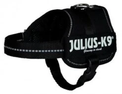 Julius K9 K9®Powertuig, M - Maat 0, Zwart -Huisdierbenodigdheden 1200x930