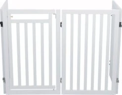 Trixie Hondenhek Met Deur Wit - 60-160 X 81 CM -Huisdierbenodigdheden 1200x931 2