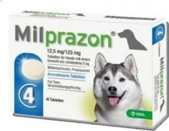 Milprazon Ontworming Hond 4 Tabletten -Huisdierbenodigdheden 1200x932