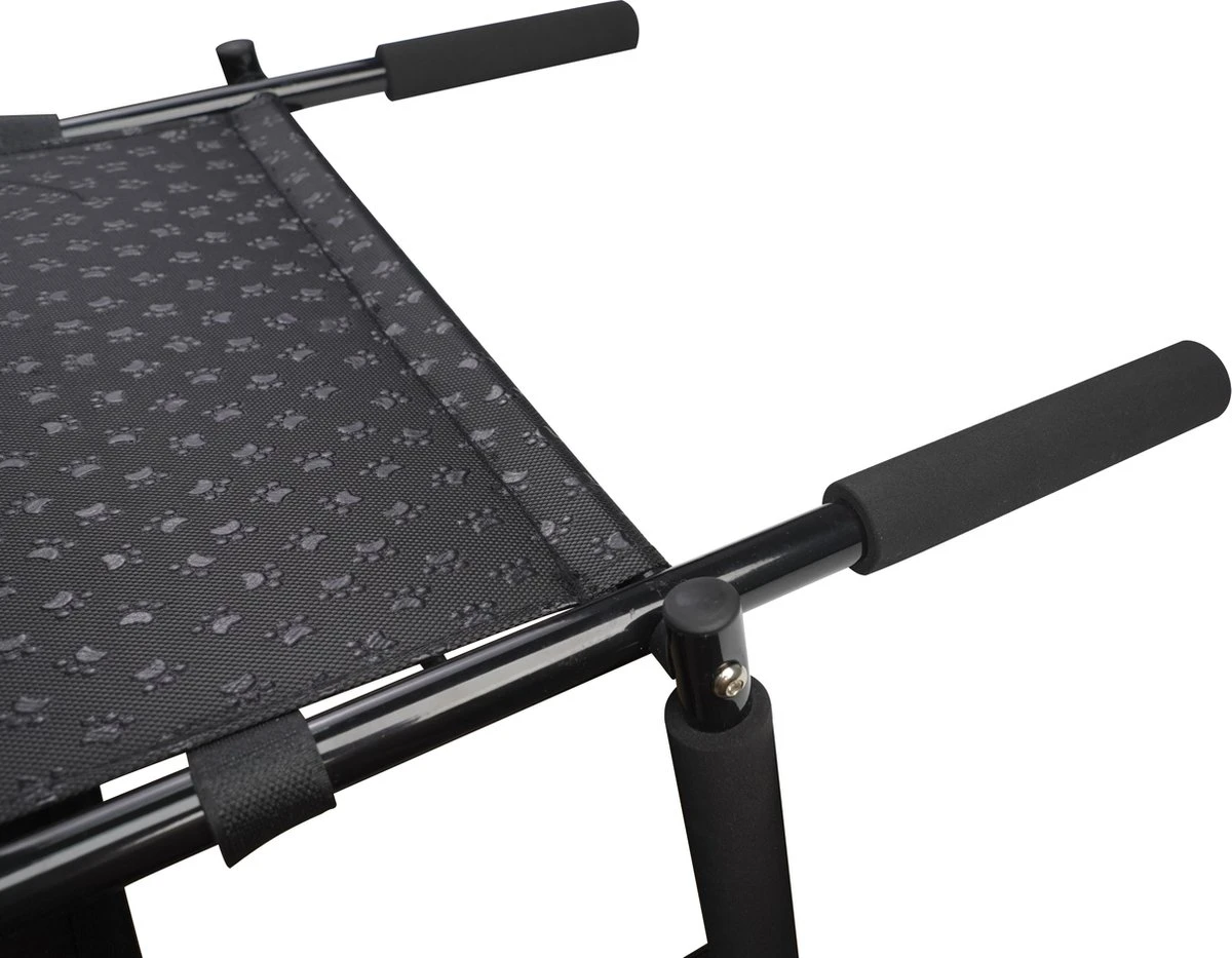 Hondentrap Inklapbaar - Extra Stevig Loopplank Hond Voor Auto - Veilig Trap Voor Hond - Anti Slip Met Coating - Zwart Deluxe 9 Hondentrap Inklapbaar - Extra Stevig Loopplank Hond Voor Auto - Veilig Trap Voor Hond - Anti Slip Met Coating - Zwart Deluxe - Afbeelding 9