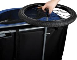 Bicycle Gear Fietskar Hond - Max. 25 KG - Plat Opvouwbaar - Eenvoudige Montage - Regenhoes - Afneembare Luchtbanden -Huisdierbenodigdheden 1200x935 3