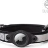 BJØRK Hondenhalsband Airtag - Reflecterend - Zwart - Verstelbaar - 25 Tot 40 Cm - Tracker- GPS - Geschikt Voor Apple Airtag - Hondenriem