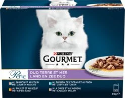 Gourmet Perle - Kattenvoer Natvoer - Land & Zee Duo Met Kip En Rund - 48 X 85 Gram -Huisdierbenodigdheden 1200x942 11