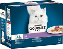 Gourmet Perle - Kattenvoer Natvoer - Land & Zee Duo Met Kip En Rund - 48 X 85 Gram -Huisdierbenodigdheden 1200x942 12