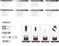 Nobleza Dieren Tondeuse Set - 4 Opzetkammen - Draadloos - Voor Huisdieren Katten & Honden -Huisdierbenodigdheden 1200x943