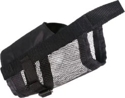 Trixie Muilkorf Polyester Met Gaas Inzet Zwart (M 19-26 CM) -Huisdierbenodigdheden 1200x943 3